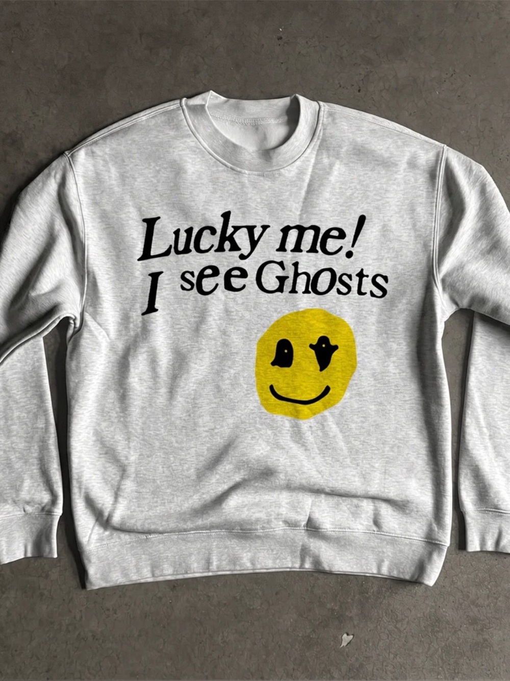 Lucky I see ghosts Kanye Merch S-5XL New 2025